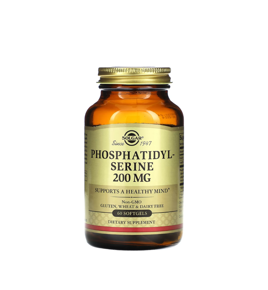 Fosfatidilserina 60 Cápsulas de 200mg - Solgar Fosfatidilserina 60 Cápsulas de 200mg - Solgar