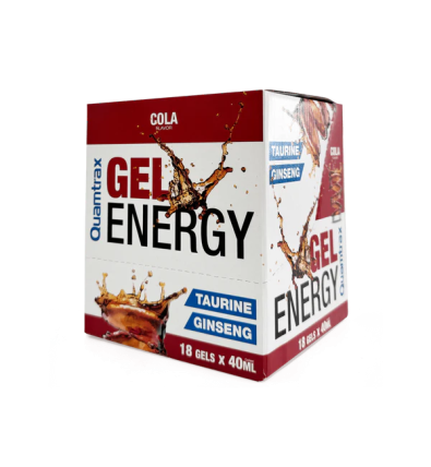 Energy Gel Taurine 18x40ml - Quamtrax