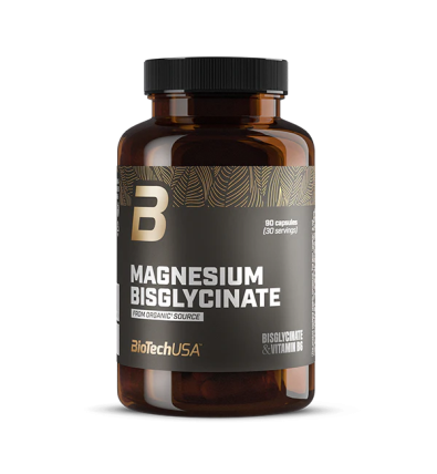Magnesium Bisglycinate 90 Cápsulas - Biotech Usa