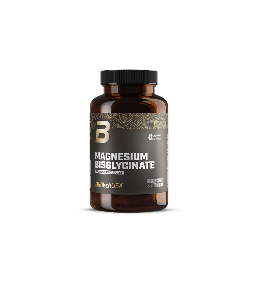 Magnesium Bisglycinate 90 Cápsulas - Biotech Usa Magnesium Bisglycinate 90 Cápsulas - Biotech Usa