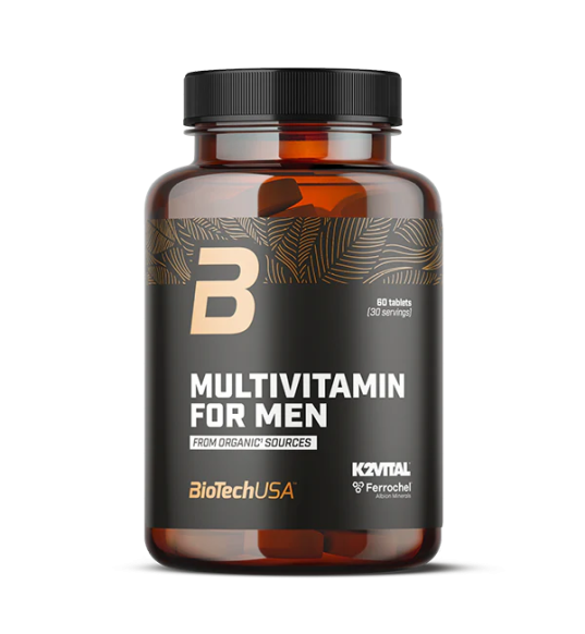 Multivitamin For Men 60 Comprimidos - Biotech Usa