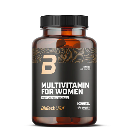 Multivitamin For Women 60 Comprimidos - Biotech Usa