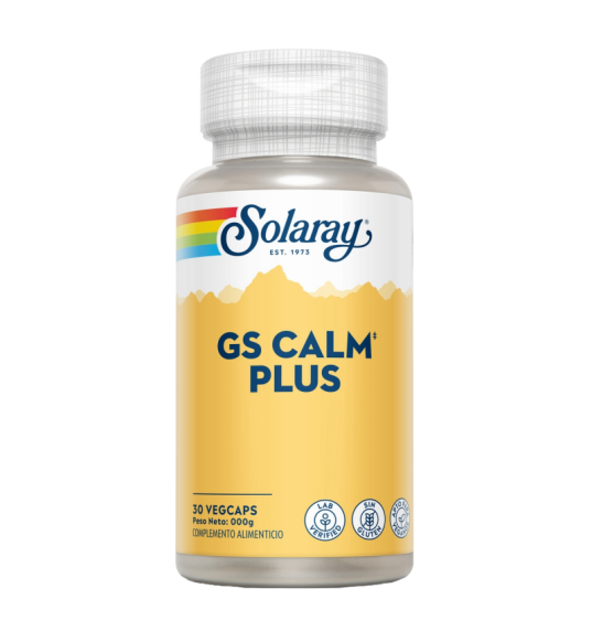 GS Calm Plus 30 Vegecaps - Solaray