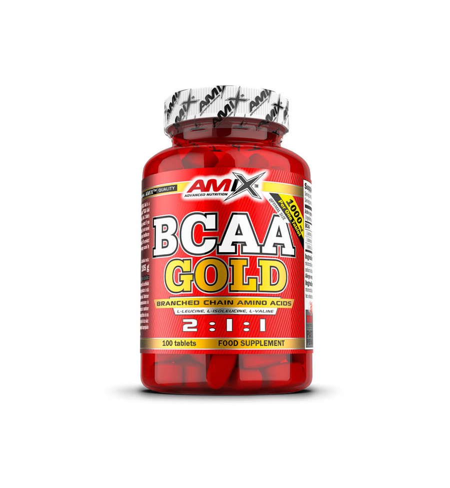 BCAA Gold 2:1:1 100 Tabletas - Amix BCAA Gold 2:1:1 100 Tabletas - Amix