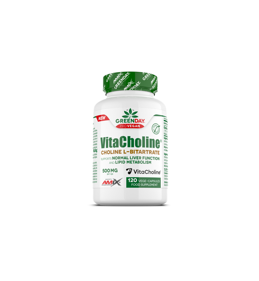 Vitacholine Provegan Bitartrato de Colina 120 Vegecaps - Amix Vitacholine Provegan Bitartrato de Colina 120 Vegecaps - Amix