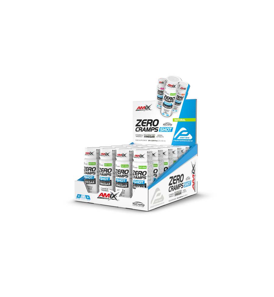 Anti Calambres Zero Cramps Shot 20 x 60ml - Amix Anti Calambres Zero Cramps Shot 20 x 60ml - Amix
