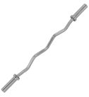 Olympic Curlbar Springcol Chrome 120cm - Tunturi Olympic Curlbar Springcol Chrome 120cm - Tunturi