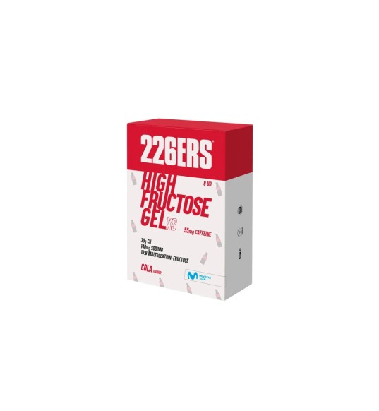 High Fructose Gel Xs con 55mg de Cafeína 8 x 44G - 226ERS