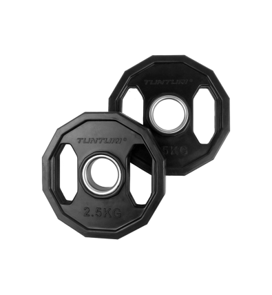 Olympic Rubber Plate 2.5 kg Par - Tunturi