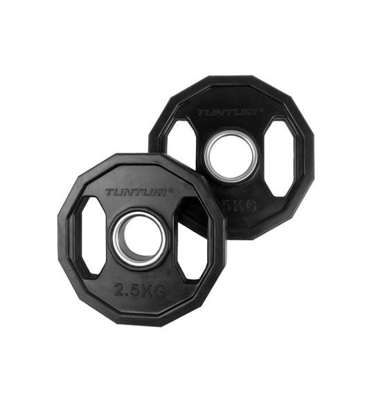 Olympic Rubber Plate 2.5 kg Par - Tunturi