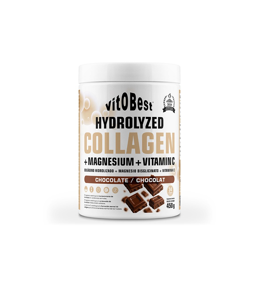 Hydrolyzed Colágeno + Magnesio+ Vitamin C 450gr - Vitobest