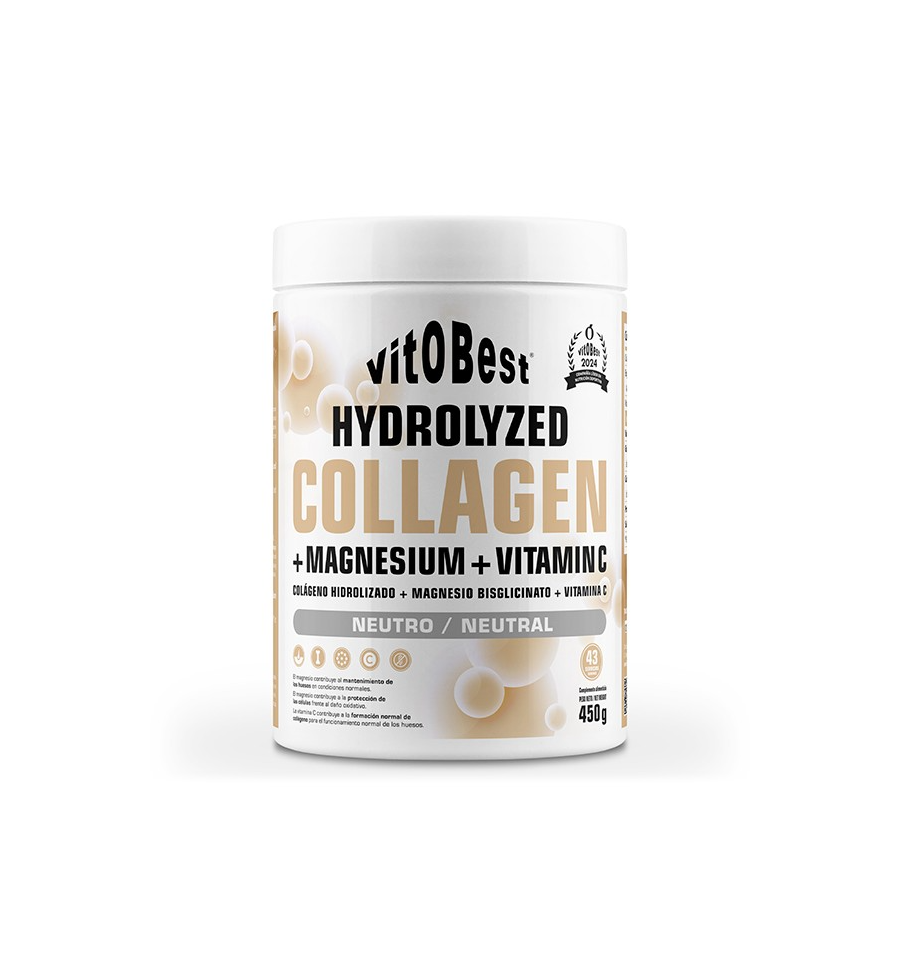Hydrolyzed Colágeno + Magnesio + Vitamin C 450gr - Vitobest