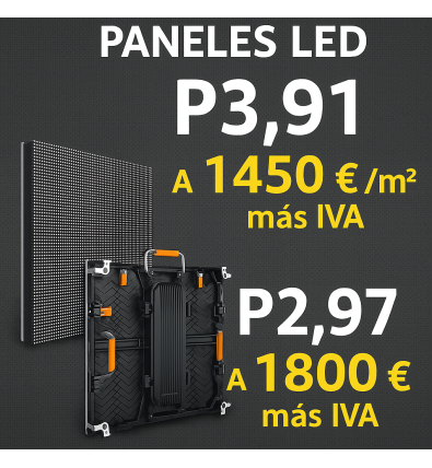 Pantalla interior LED 4K por m2