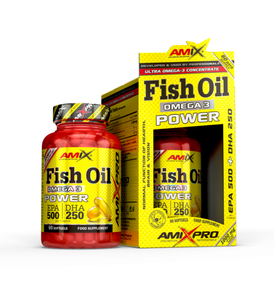 Omega 3 Fish Oil Power 60 Cápsulas - Amix