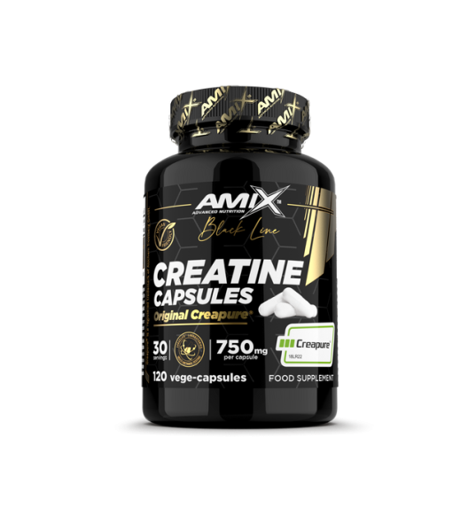 Creatina Creapure® 120 Cápsulas – Amix