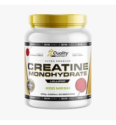 Creatina Monohidrato 200 Mesh 300gr – Quality Nutrition
