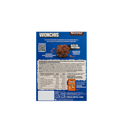 Wonchis Crujientes Pack 8 Cajas 40gr - Nomvi