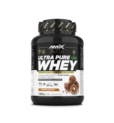 Proteína Ultra Pure Whey Black Line 1kg - Amix