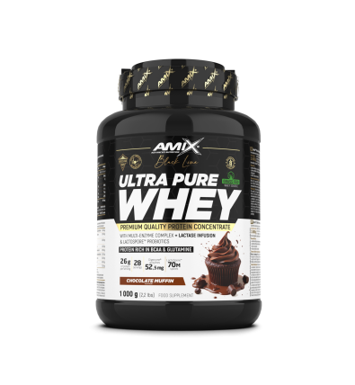 Proteína Ultra Pure Whey Black Line 1kg - Amix