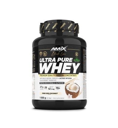 Proteína Ultra Pure Whey Black Line 1kg - Amix