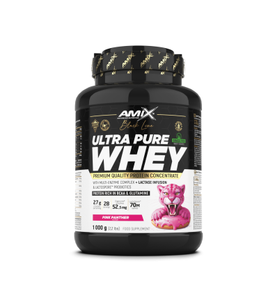 Proteína Ultra Pure Whey Black Line 1kg - Amix