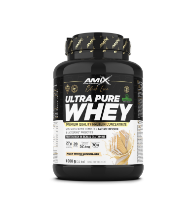 Proteína Ultra Pure Whey Black Line 1kg - Amix
