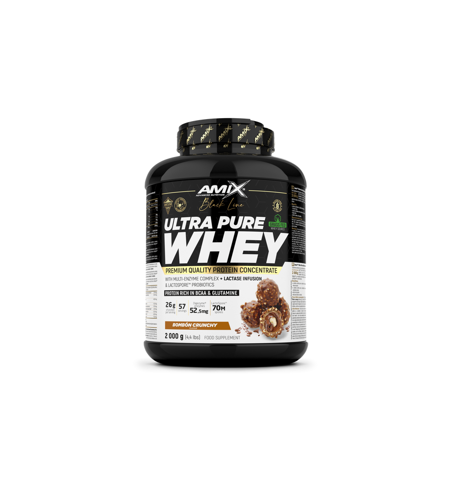 Proteína Ultra Pure Whey Black Line 2kg - Amix