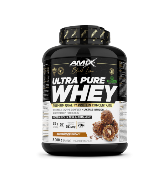 Proteína Ultra Pure Whey Black Line 2kg - Amix