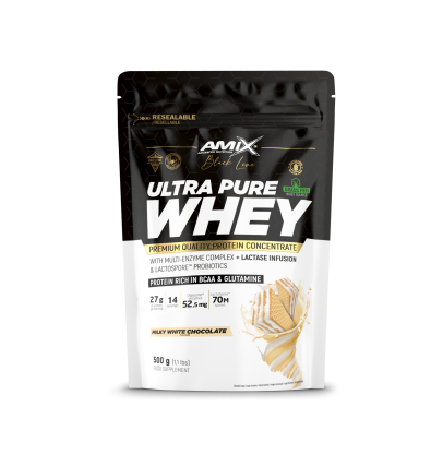Proteína Ultra Pure Whey Black Line 500gr - Amix