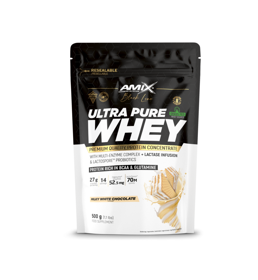 Proteína Ultra Pure Whey Black Line 500gr - Amix