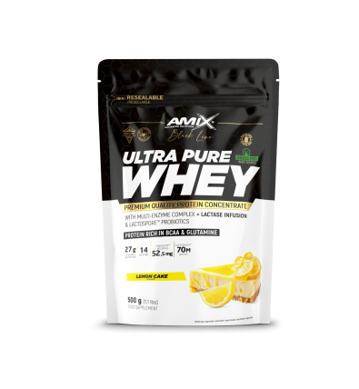 Proteína Ultra Pure Whey Black Line 500gr - Amix