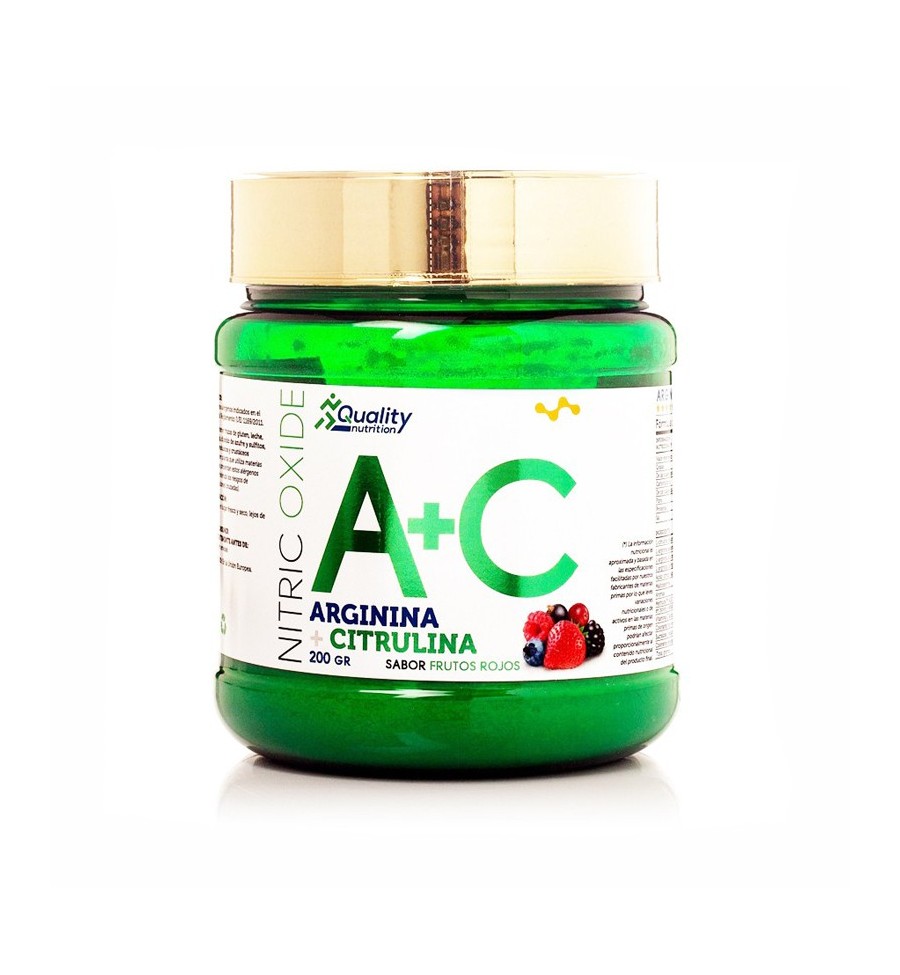 Arginina + Citrulina 200 gr - Quality Nutrition Arginina + Citrulina 200 gr - Quality Nutrition