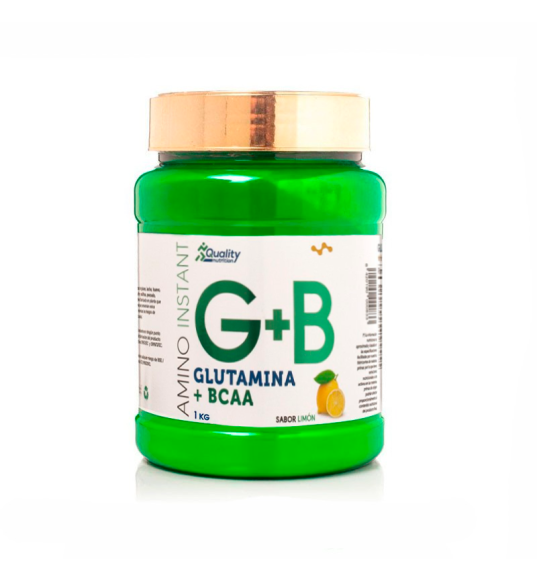 Glutamina y Bcaas 1kg - Quality Nutrition