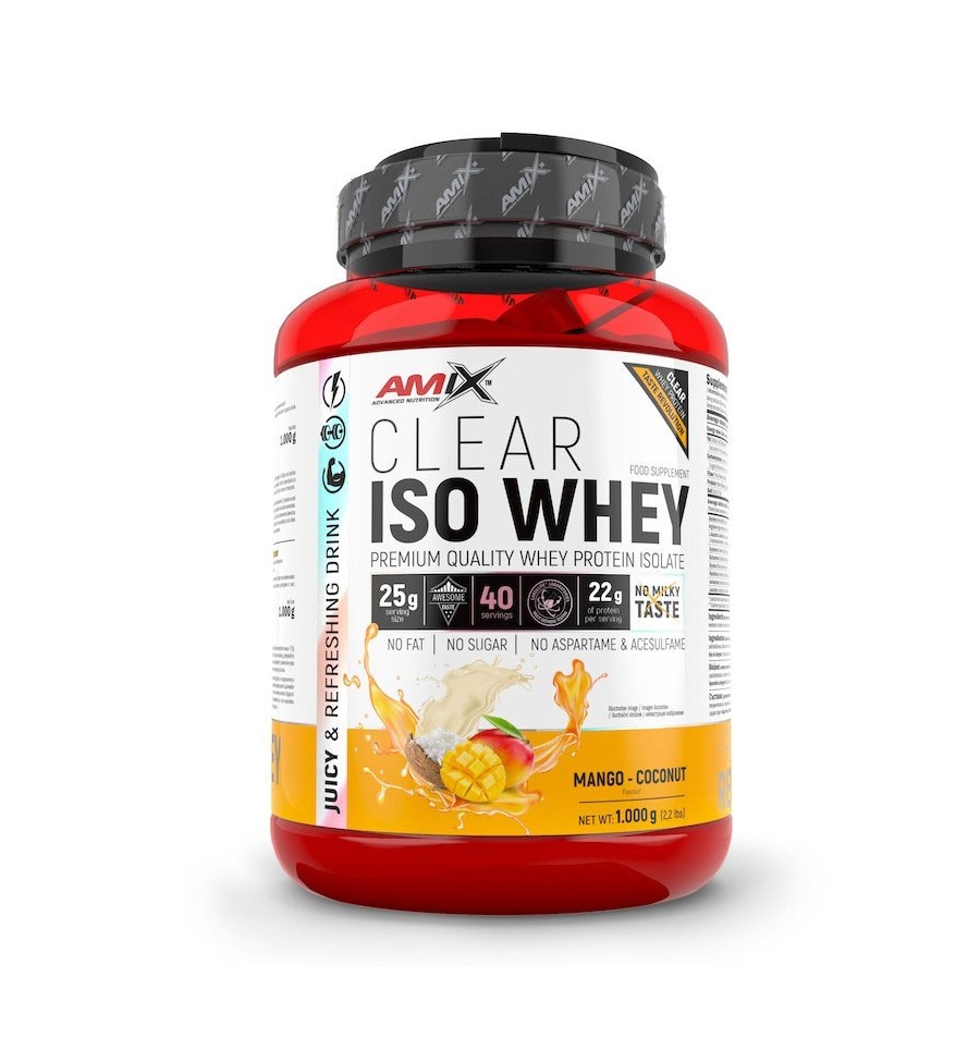 Clear Iso Whey 1kg - Amix Clear Iso Whey 1kg - Amix