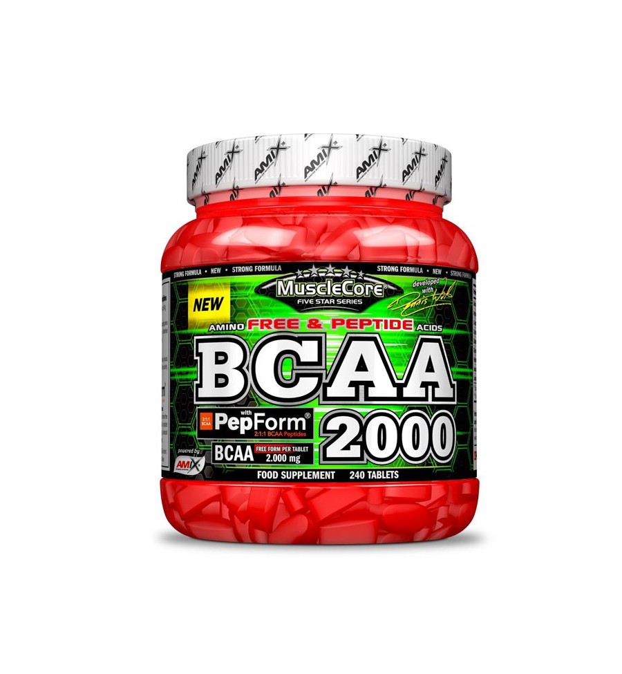 BCAA 2000 240 Tabletas - Amix BCAA 2000 240 Tabletas - Amix
