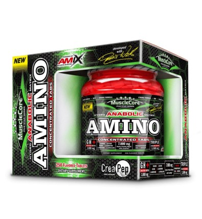 Anabolic Amino con Creapep 250 tabletas de Amix nutrition