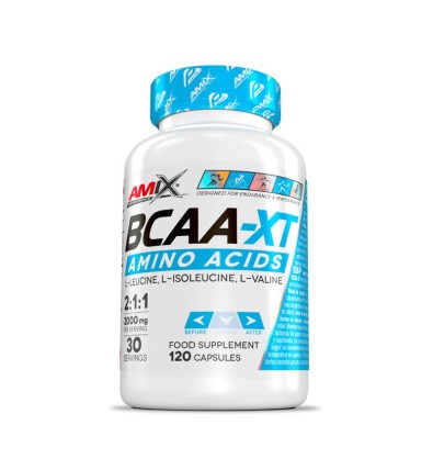 BCAA XT 120 cápsulas de Amix Nutrition