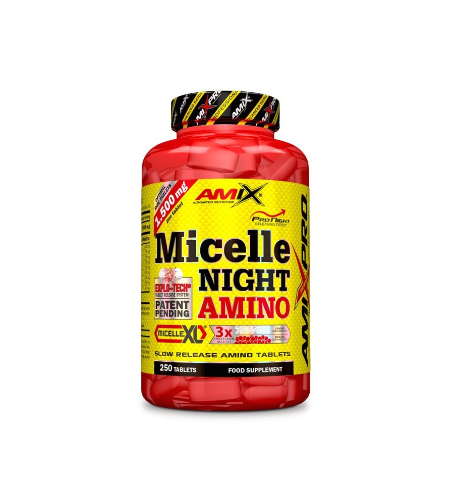 Micelle Night Amino 250 tabletas Micelle Night Amino 250 tabletas