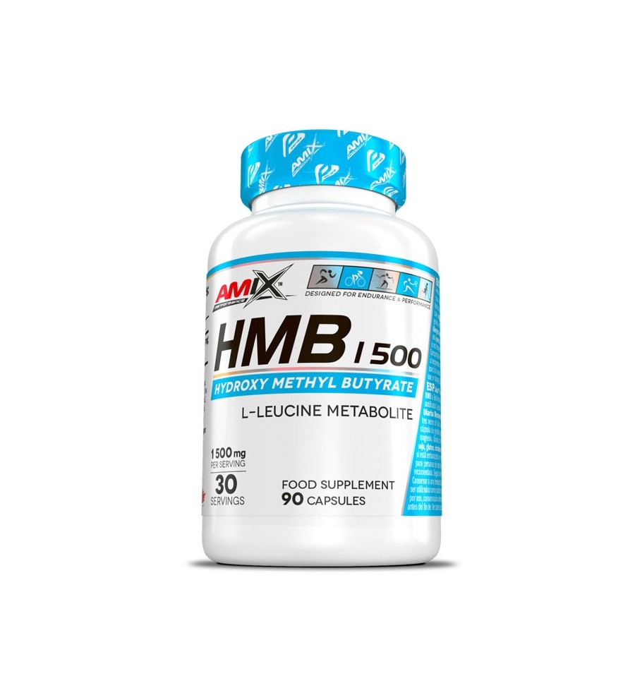 HMB 1500mg 90 Cápsulas - Amix HMB 1500mg 90 Cápsulas - Amix