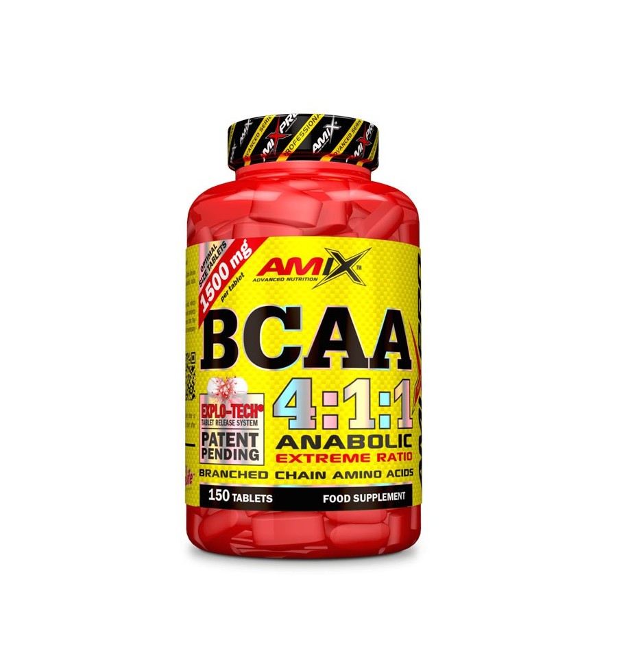 BCAA 4:1:1 150 Tabletas - Amix BCAA 4:1:1 150 Tabletas - Amix