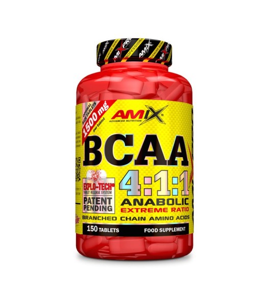 BCAA 4:1:1 150 tabletas de Amix Nutrition