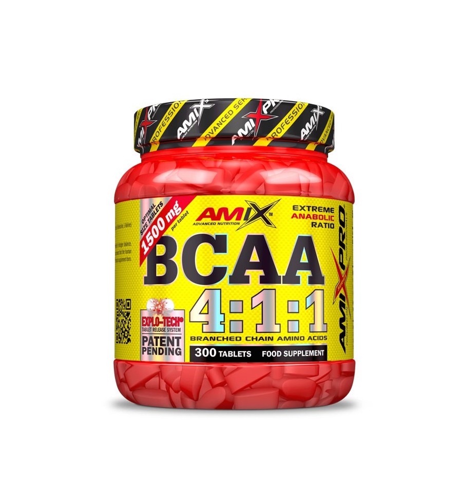 BCAA 4:1:1 300 Tabletas - Amix BCAA 4:1:1 300 Tabletas - Amix