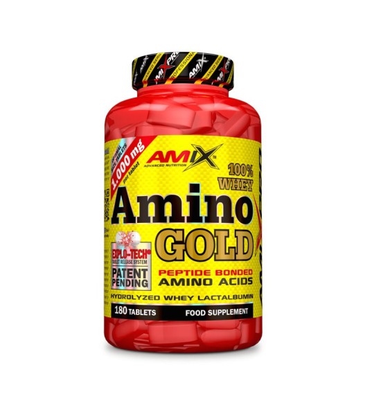Whey Amino Gold 180 Tabletas - Amix
