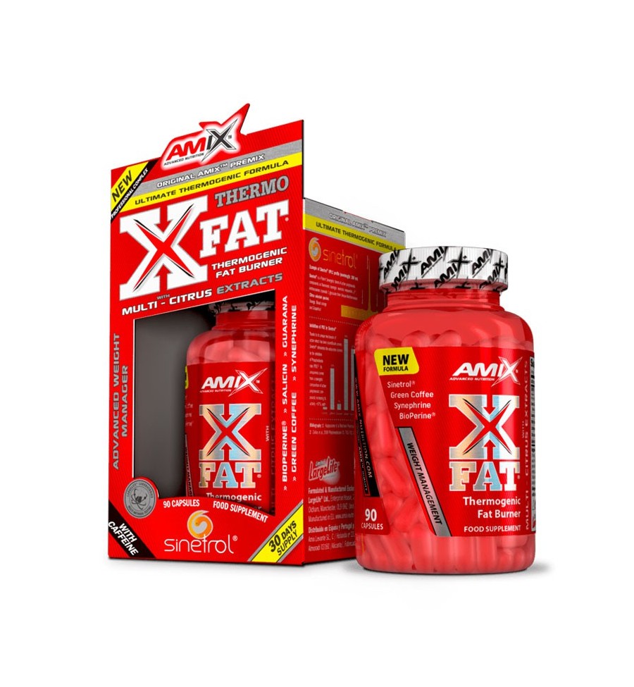 X-FAT Thermogenic Fat burner 90 Cápsulas - Amix