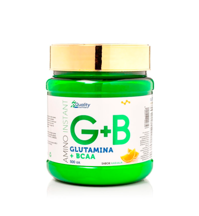 Glutamina y Bcaas 500gr - Quality Nutrition