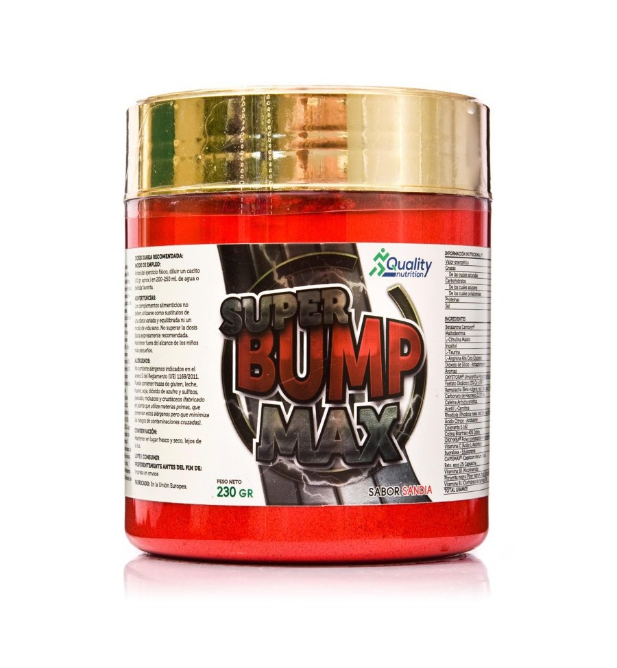 Super Bump Max 230gr - Quality Nutrition Super Bump Max 230gr - Quality Nutrition