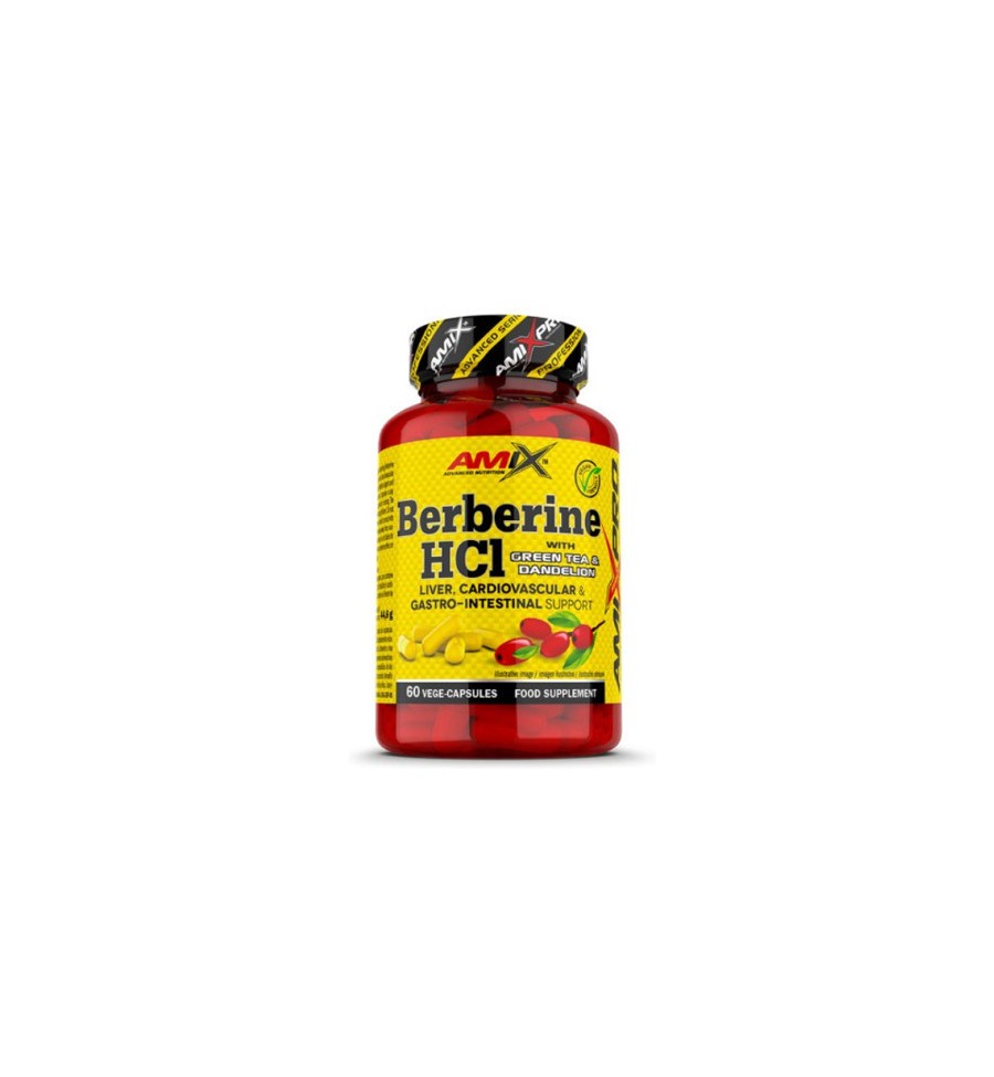 Berberine Hci 60 Cápsulas - Amix Berberine Hci 60 Cápsulas - Amix