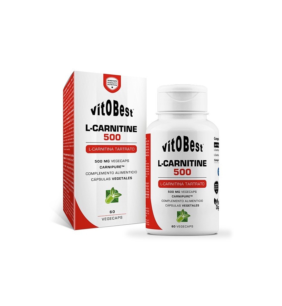 L-Carnitine 500 60 cápsulas - VitoBest L-Carnitine 500 60 cápsulas - VitoBest