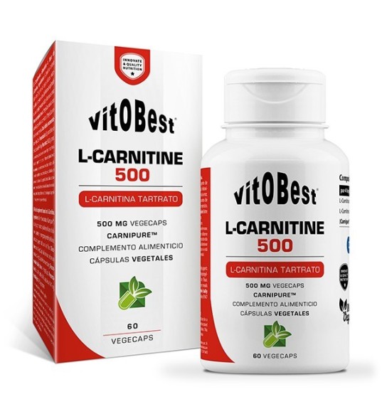 L-Carnitine 500 60 cápsulas - VitoBest