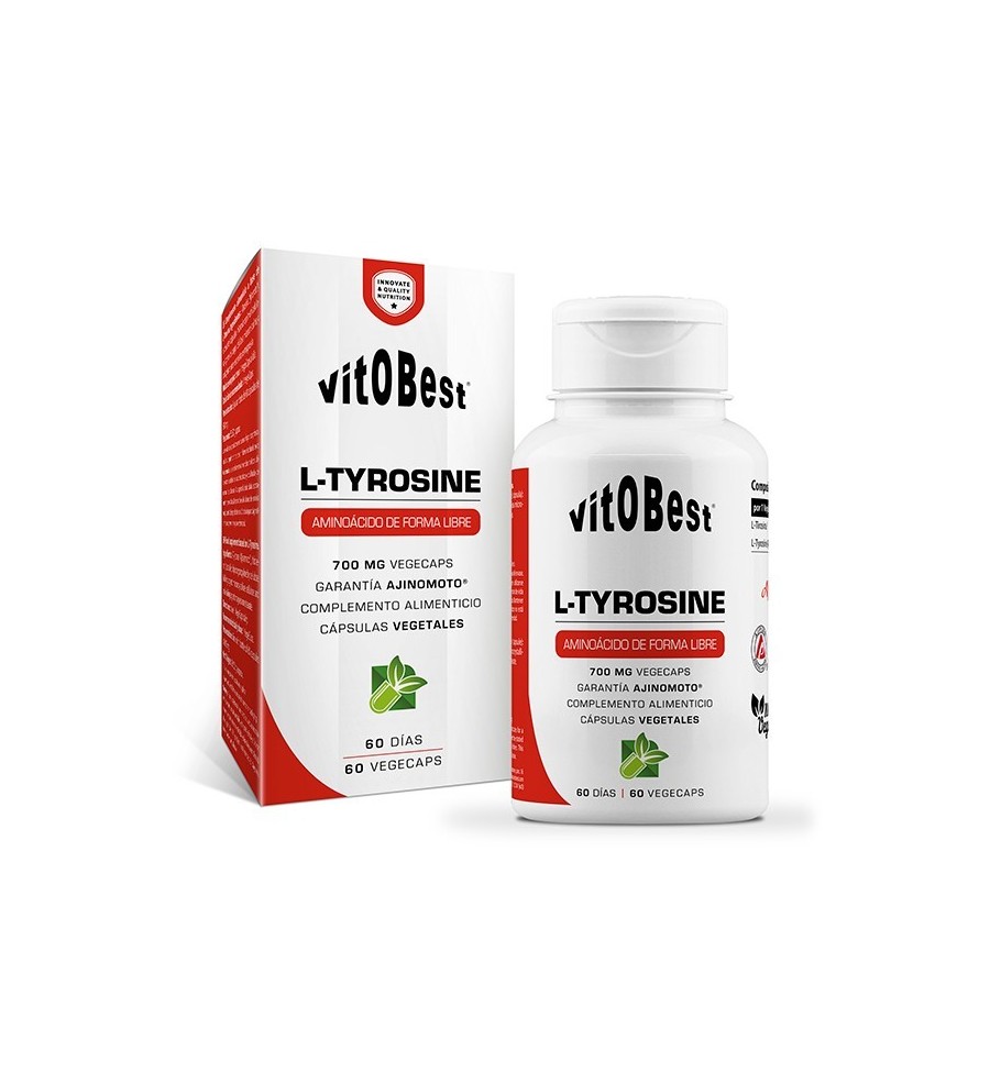 L-Tyrosine 60 Cápsulas - VitoBest L-Tyrosine 60 Cápsulas - VitoBest